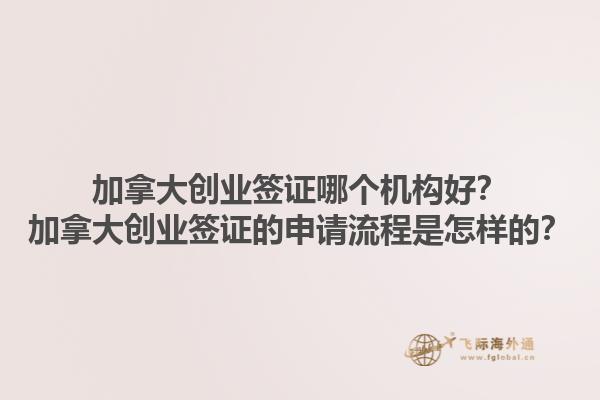 加拿大創(chuàng)業(yè)簽證哪個(gè)機(jī)構(gòu)好？加拿大創(chuàng)業(yè)簽證的申請(qǐng)流程是怎樣的？1.jpg
