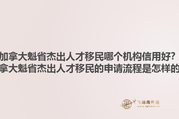 加拿大魁省杰出人才移民哪個機構(gòu)信用好？加拿大魁省杰出人才移民的申請流程是怎樣的？1.jpg