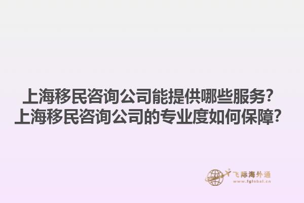 上海移民咨詢公司能提供哪些服務(wù)？上海移民咨詢公司的專業(yè)度如何保障？1.jpg