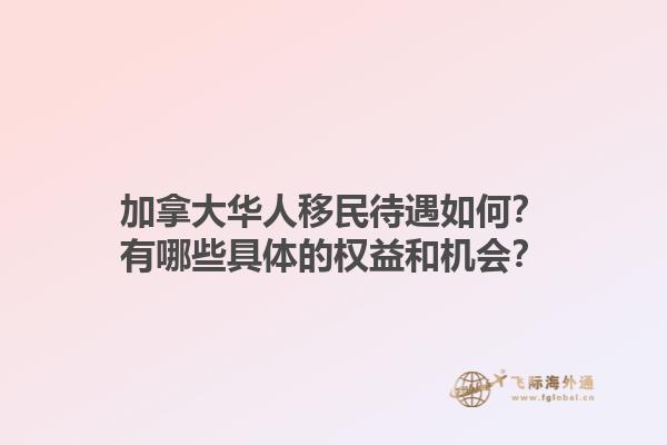 加拿大華人移民待遇如何？有哪些具體的權(quán)益和機(jī)會(huì)？1.jpg