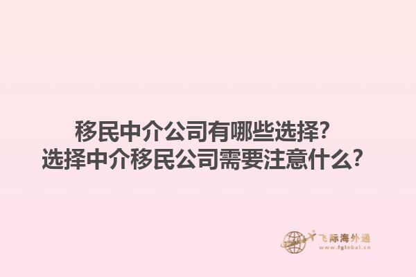 移民中介公司有哪些選擇？選擇中介移民公司需要注意什么？1.jpg