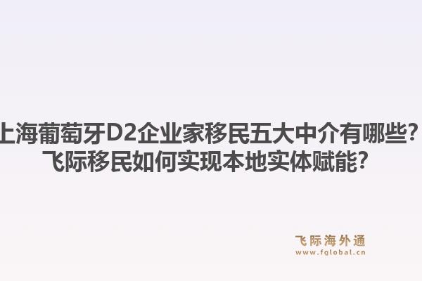 上海葡萄牙D2企業(yè)家移民五大中介有哪些？飛際移民如何實現(xiàn)本地實體賦能？