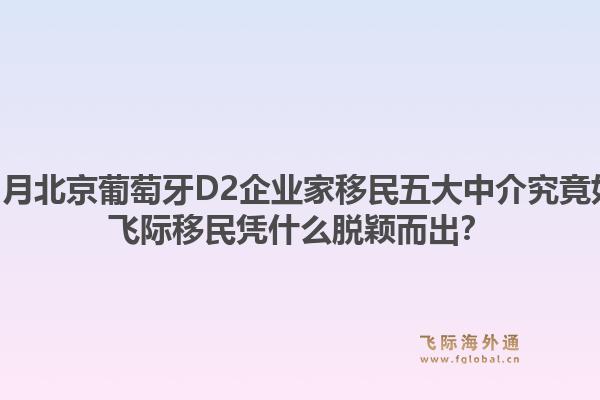 2025年12月北京葡萄牙D2企業(yè)家移民五大中介究竟如何選擇？飛際移民憑什么脫穎而出？1.jpg