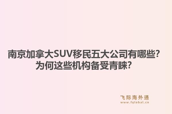 南京加拿大SUV移民五大公司有哪些？為何這些機(jī)構(gòu)備受青睞？1.jpg