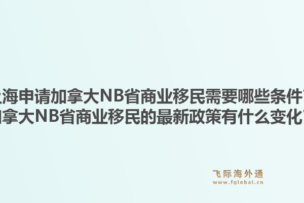 上海申請加拿大NB省商業(yè)移民需要哪些條件？加拿大NB省商業(yè)移民的最新政策有什么變化？1.jpg